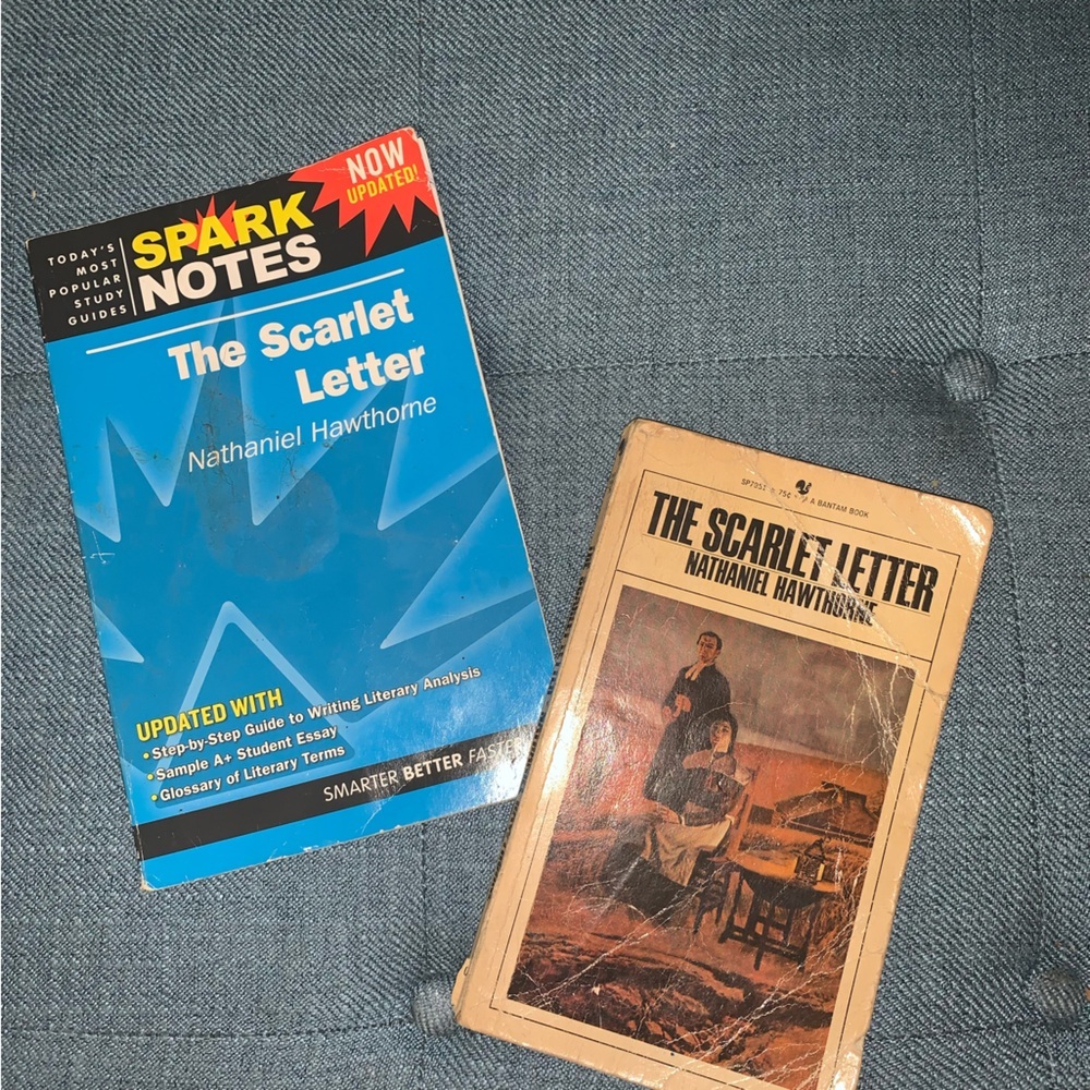 The Scarlett Letter by Nathaniel Hawthorne (set‎ of 2)